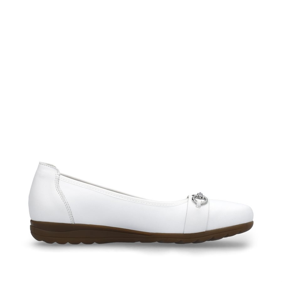Soulier ballerine blanche L9360 80