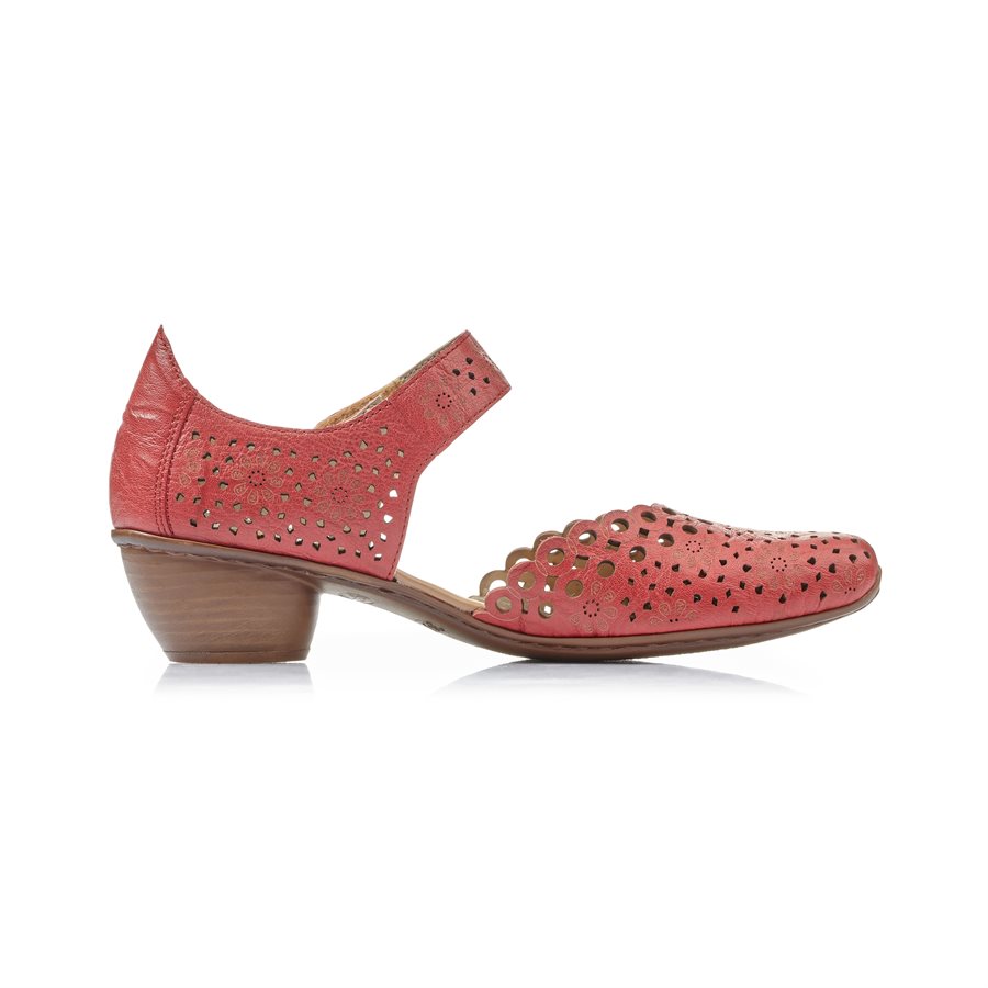 soulier talon haut rouge
