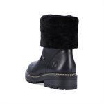 Botte doublée imperméable noire D0B71-01