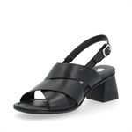 Black high heel sandal D1K53-00
