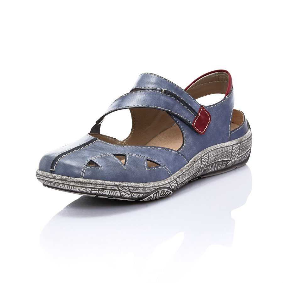 soulier bleu ou rose