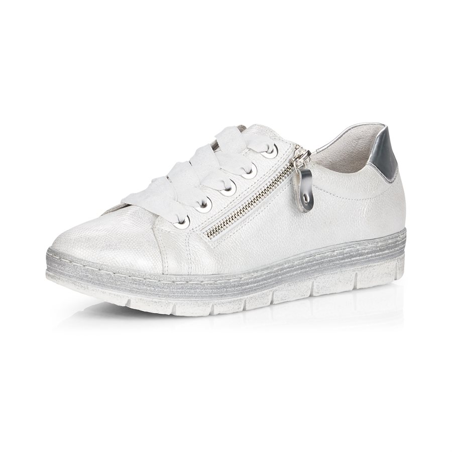 Soulier lacé Blanc D580397