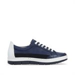 Soulier lacé bleu D5826-15