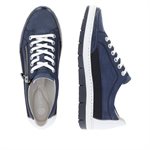 Soulier lacé bleu D5826-15