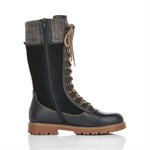 Black Waterproof Winter Boot D9375-01