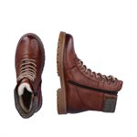 Botte doublée imperméable Brune D9378-22